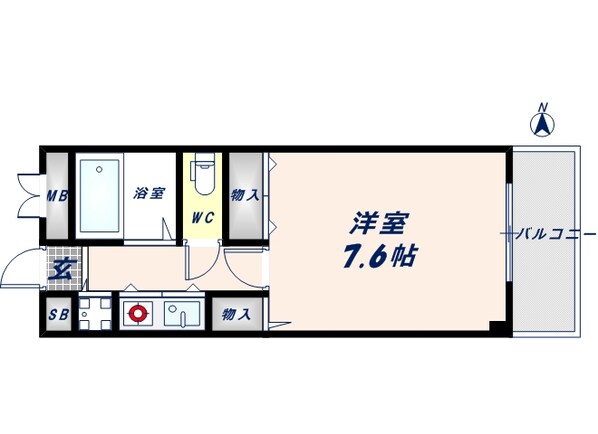 サンモールの物件間取画像